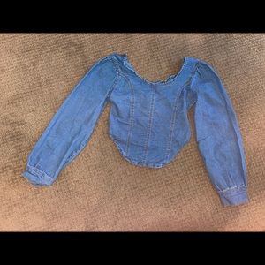 Princess Polly denim top